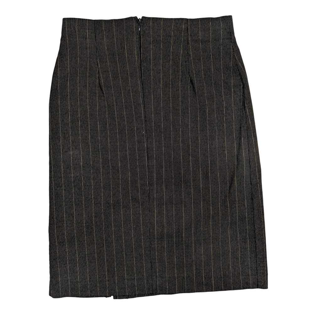 Womens Wildlife Sportswear Pencil Tube Skirt Black Print Professional Y2K Size 8 - Picture 5 of 11